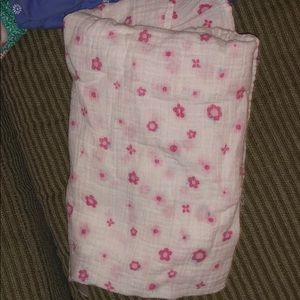 Flower Muslin blanket